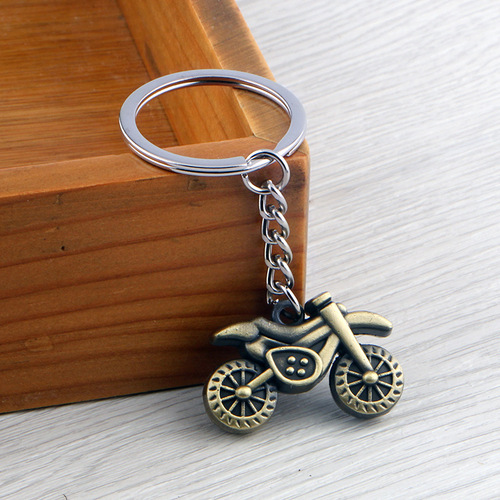 Motorcycle Keychain Off-Road Motorcycle Keychain Metal Keychain Zinc Alloy Keychain GX-021