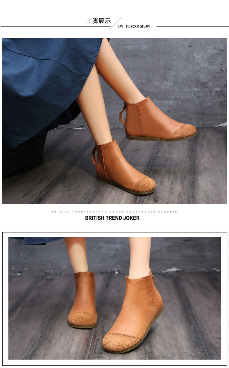 Bottes femme en En cuir - Ref 3354702 Image 15
