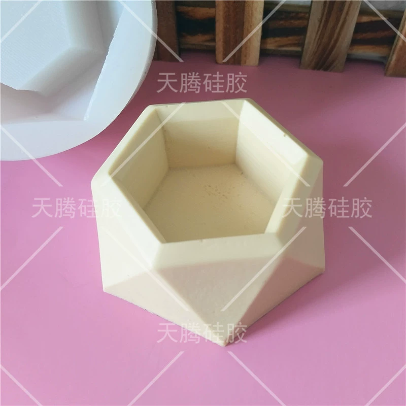 Горшок для цветов, силиконовая форма, мастика, для DIY