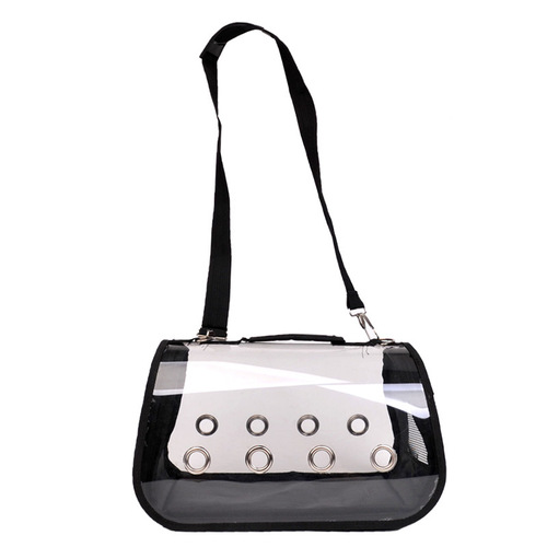 Multifunctional transparent pet bag for cats and dogs, portable backpack for outdoor use, single shoulder foldable cat bag and dog bag