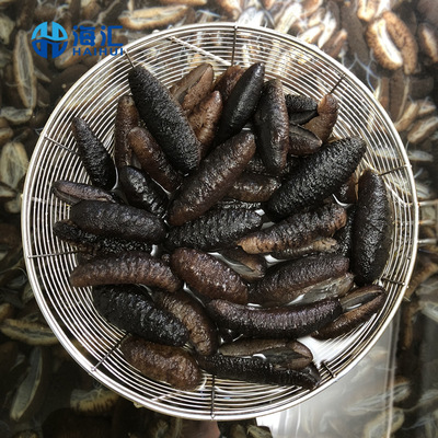 米刺8-9头野生即食海参 佛跳墙年货速冻即食小黑米刺海参500g