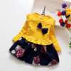 Autumn dress, children's small princess costume, 2023 collection, Korean style