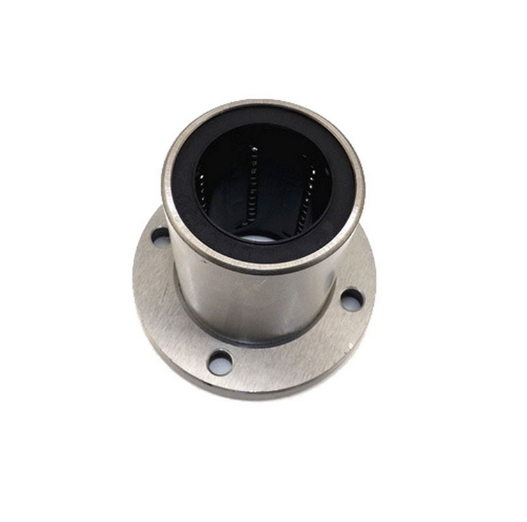 直线滑动轴承LMF50UU法兰式运动轴承  光轴镀铬棒配套产品