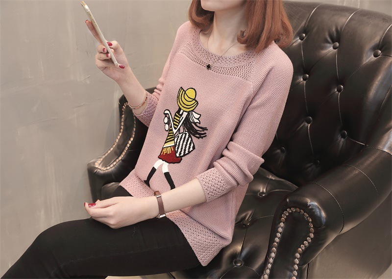 Pull femme en Fibre de polyester Polyester  - Ref 3414046 Image 7