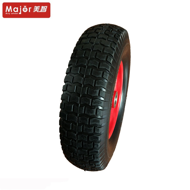 花园工具车专用轮子，农用工具车车轮，工具车专用16寸发泡轮