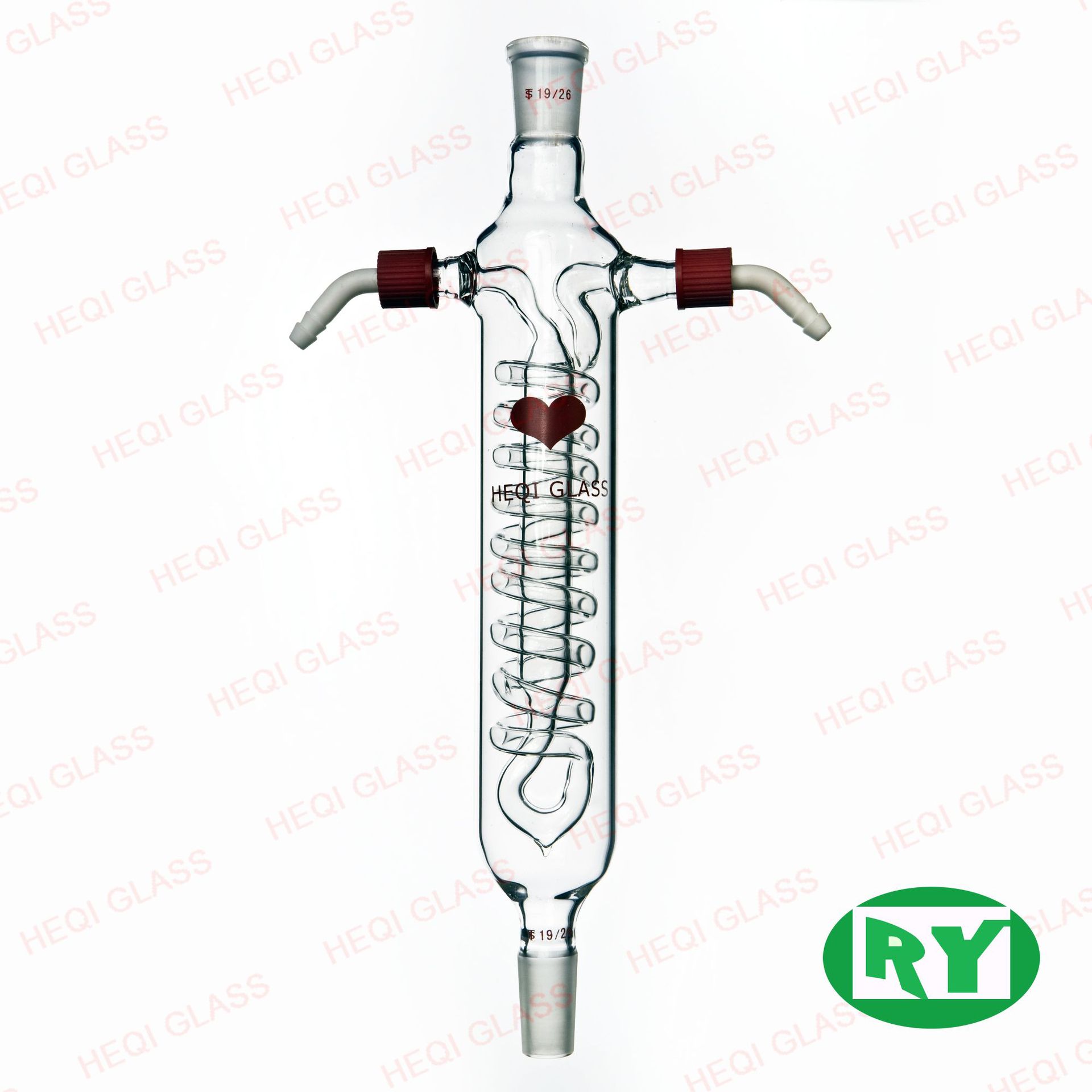 蛇形回流冷凝管,具可拆式小咀