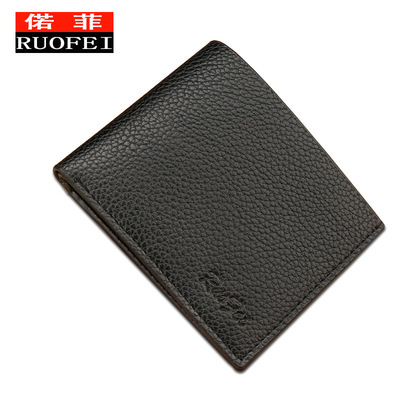 On behalf of Korean Edition man have cash less than that is registered in the accounts wallet Manufactor wholesale customized Men's Cross section Wallet TaoBao Best Sellers Source of goods