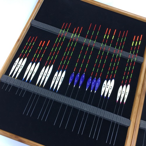 Bal fir wood float with thick eye-catching tail comprehensive fish float platform fishing buoy fishing gear supplies wholesale