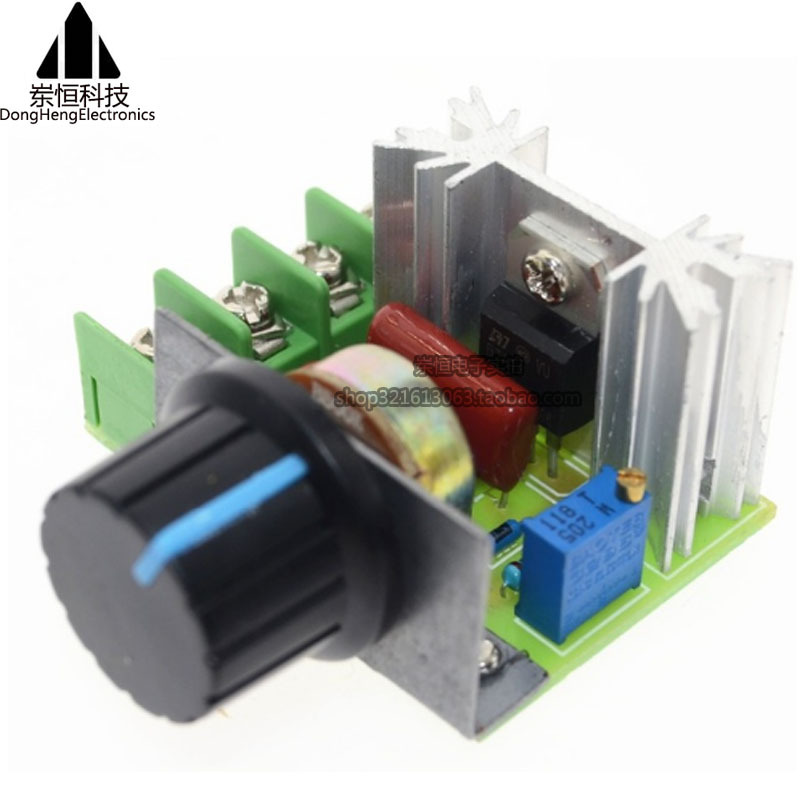 2000W 进口可控硅大功率电子调压器、调温、调速、调光 可靠版