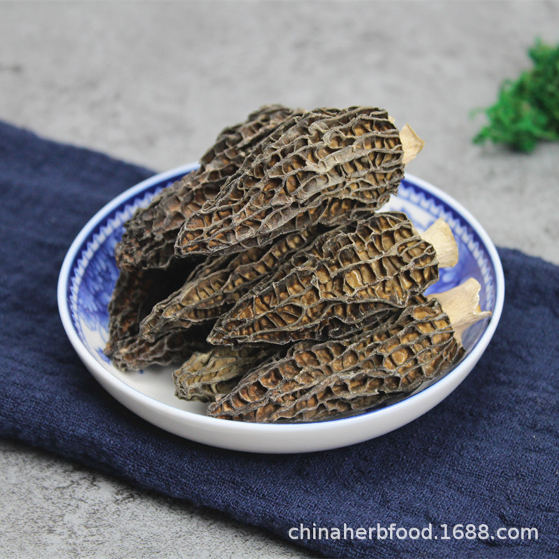 Dried Morel Mushrooms Yang Du Jun 500g Soup Culinary Pack quality and texture
