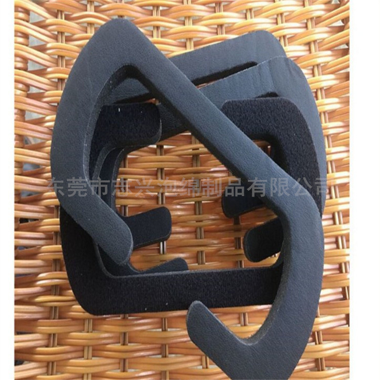 加工手机3D眼镜海绵 成型滑雪眼罩海绵/护目头盔眼镜海绵低价订做