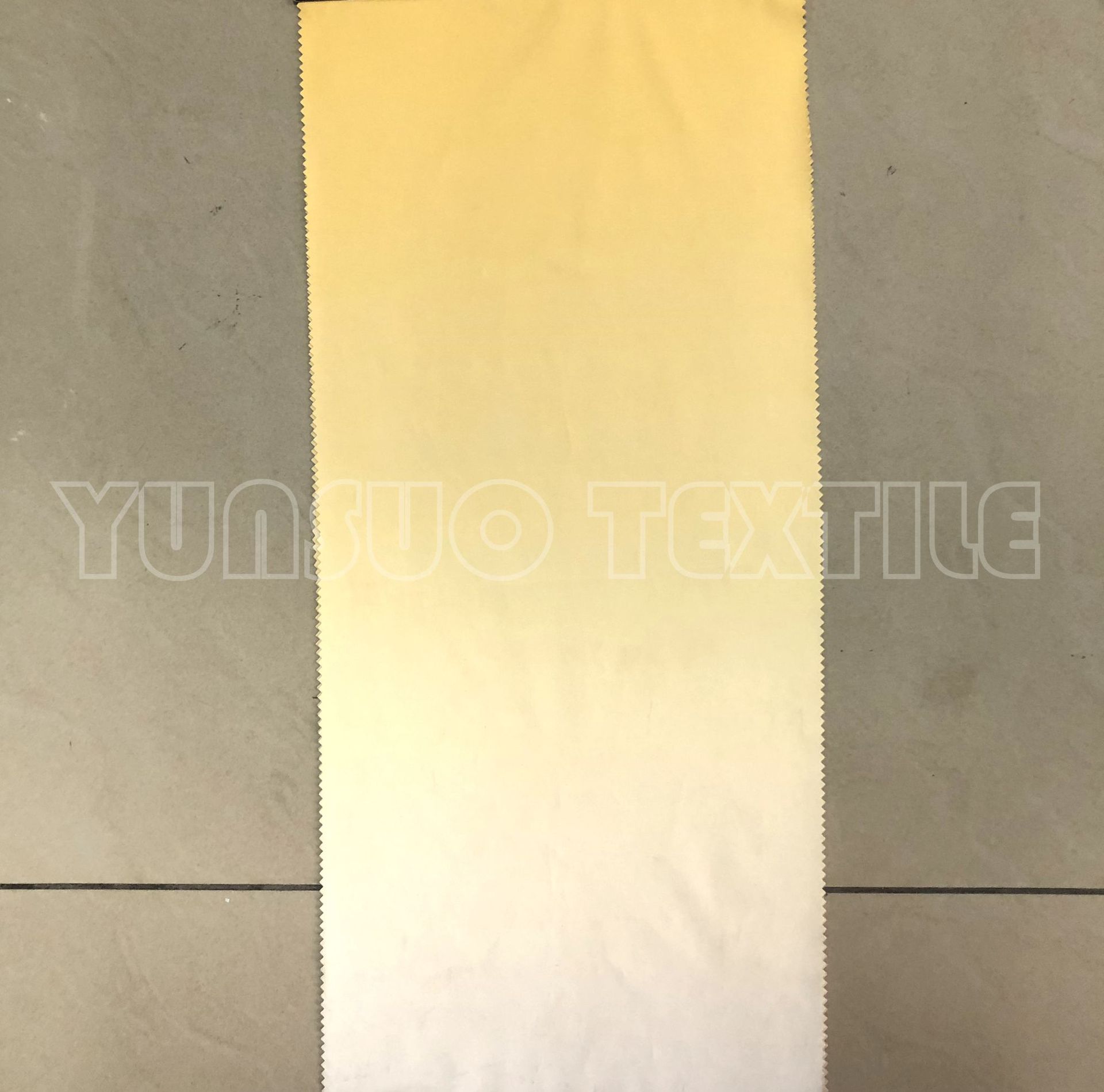 渐变色服装面料 数码印花人造革 欧洲环保