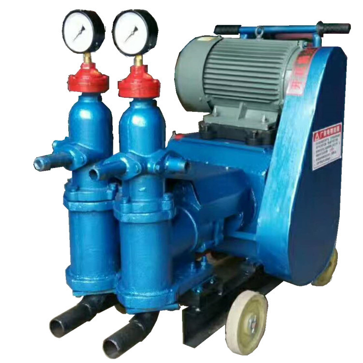 单缸活塞式灰浆泵 双缸活塞式注浆机 挤压式注浆泵生产厂家