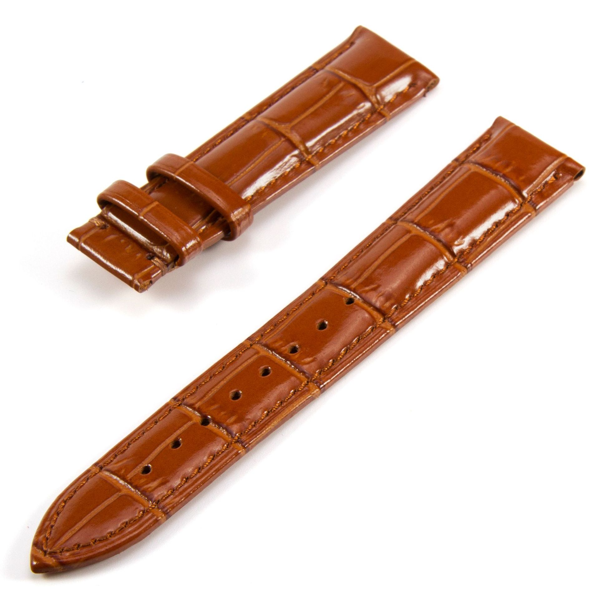 Factory wholesale Watch Accessories Italy The first layer Calfskin watch band Unisex Customizable