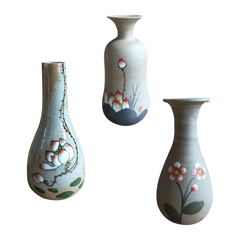 景德鎮陶瓷花器精品陶瓷定制陶瓷擺件中國風客廳創意插花陶瓷花器