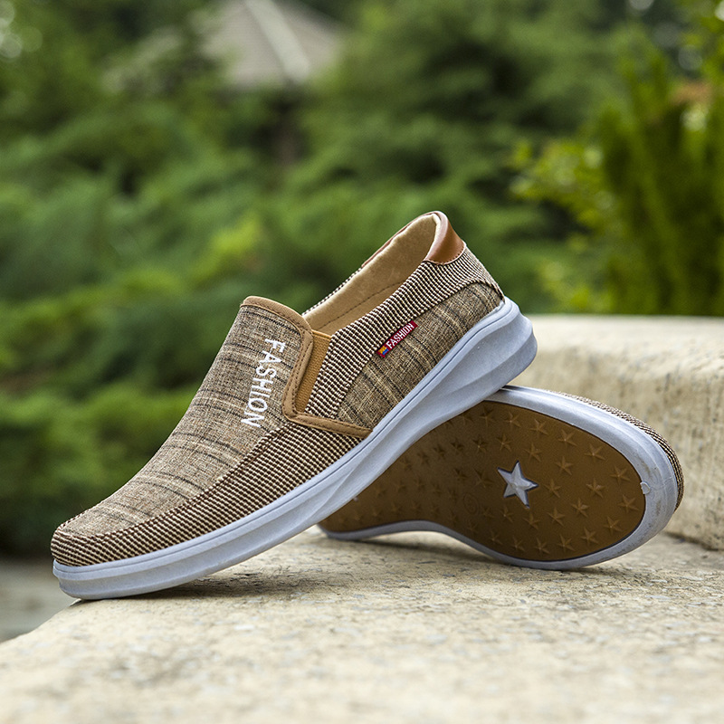 21年春夏新款流行时尚韩版一脚蹬懒人鞋休闲鞋低帮男板鞋潮流百搭|ru