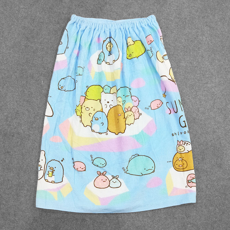 new pattern Day One undergarment covering the chest and abdomen Bath towel san-x Corner Biology lovely Bath skirt soft water uptake Heat Bath towel
