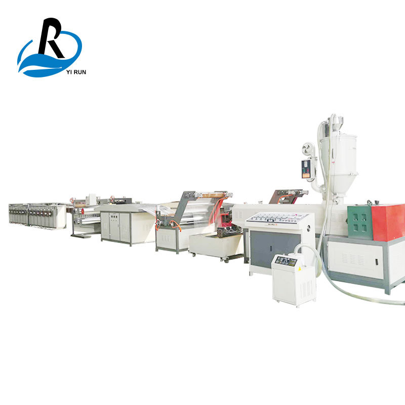 供应网膜状塑料撕裂膜机   捆扎绳坯子绳生产线