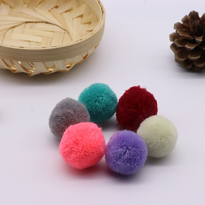 Manufactor goods in stock supply Cashmere Hair ball Bayberry knitting wool ball Pompon colour Specifications Customizable