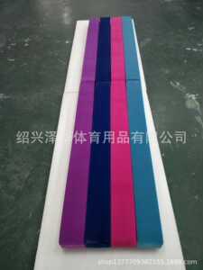  幼儿园早教中心体操锻炼用品麂皮绒折叠平衡木木质练习辅助器材