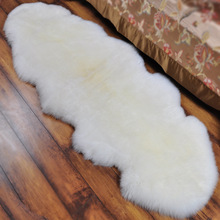厂家直供纯羊毛地毯垫客厅卧室床边毯地垫沙发椅子飘窗垫整张羊皮