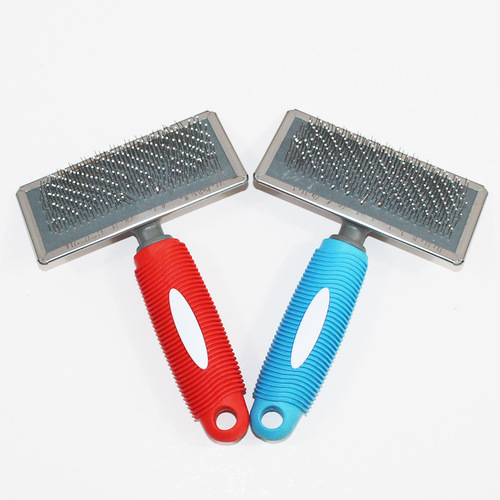 Dog grooming brush, soft brush, pet comb, depilation comb, pet products manufacturer wholesale street stall supply
