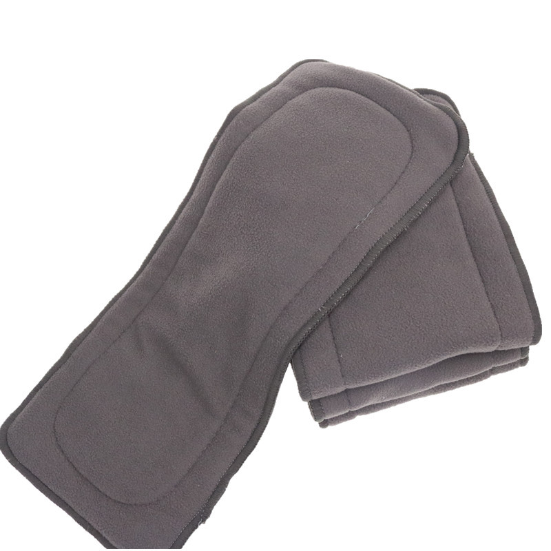 寶寶四層竹炭固定布尿片不含熒光劑透氣柔軟環保1-3歲布尿褲配套