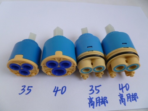 Hot and cold faucet valve core mixing valve kitchen basin shower 25/35/40 high-foot ceramic valve core repair accessories