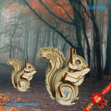 Трехмерная деревянная головоломка, игрушка, самолет, DIY, в 3d формате, подарок на день рождения