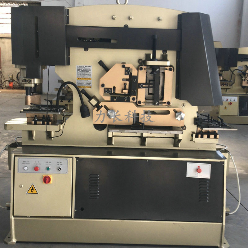 热销型材加工Q35Y-20 冲剪切 冲孔 多功能操作液压联合冲剪机
