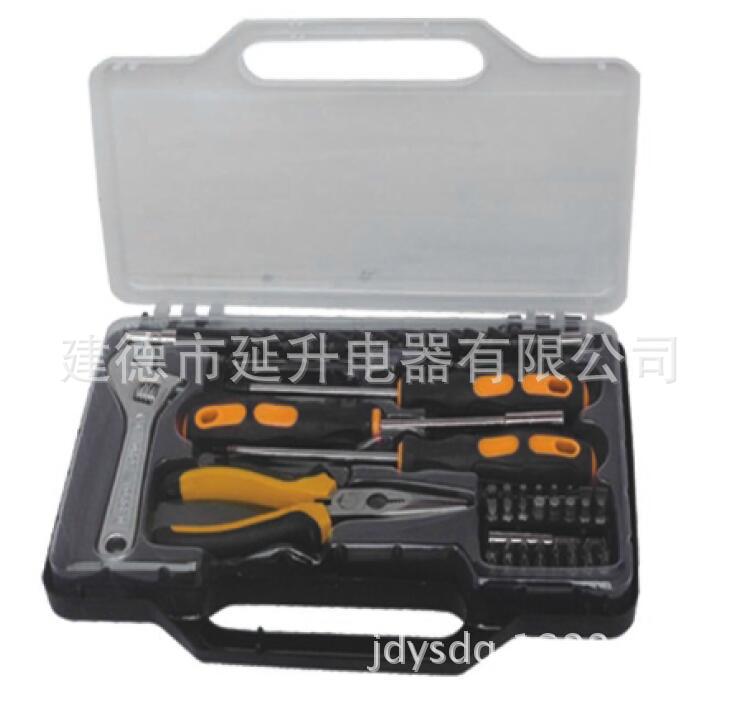 厂家40件套家用工具套盒 家电修理五金工具套装