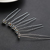 Metal Chinese hairpin from pearl for bride, hairgrip, wholesale