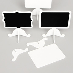 Wooden craft creative small blackboard café home desktop decor dining table display sign message board