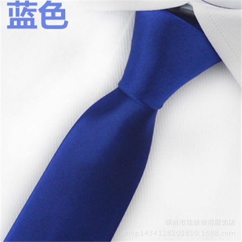 adult man marry Zipper Collar goods in stock Red, yellow, blue and green Arrow centimeter monochrome Lazy man work necktie