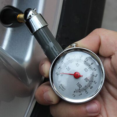 high-precision Automobile tire pressure table Pure copper Tire Gauges Metal Mechanical Tire pressure gauge digital display Tire Pressure Monitor