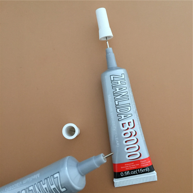 B6000胶水全透明软性胶DIY饰品点钻补钻手机美容美甲粘石膏胶水