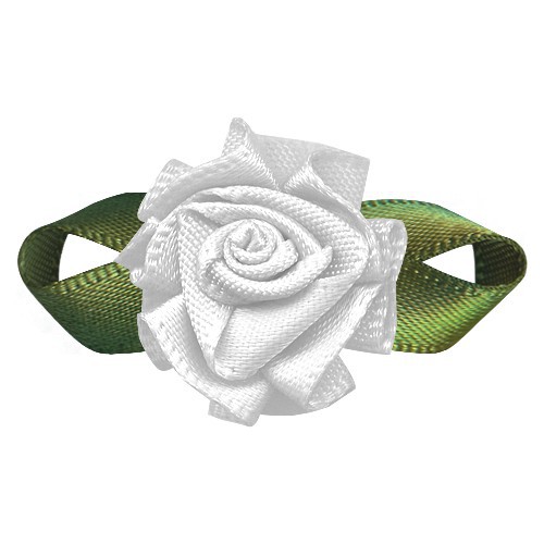 Yao Ming decoración de flores DIY hecho a mano de ocho caracteres hoja 2 puntos Konka Xin ropa interior Decoración Accesorios embalaje cinta pequeña flor