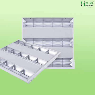 LED Grille T5T8600*600 Embedded system led Integration to work in an office Hospital engineering Grille