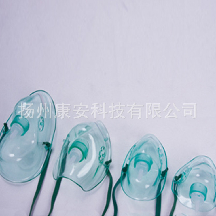 厂家直供便携式氧气面罩 一次性氧气面罩 供氧吸氧面罩现货批发