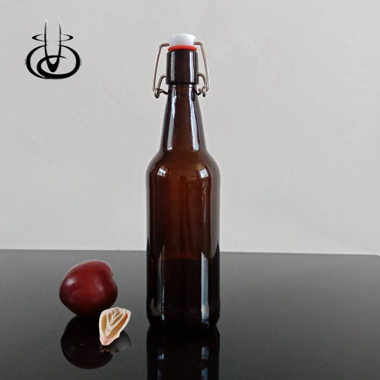 徐州厂家现货500ml卡扣啤酒瓶棕色原料自酿黑啤生啤用大量现货
