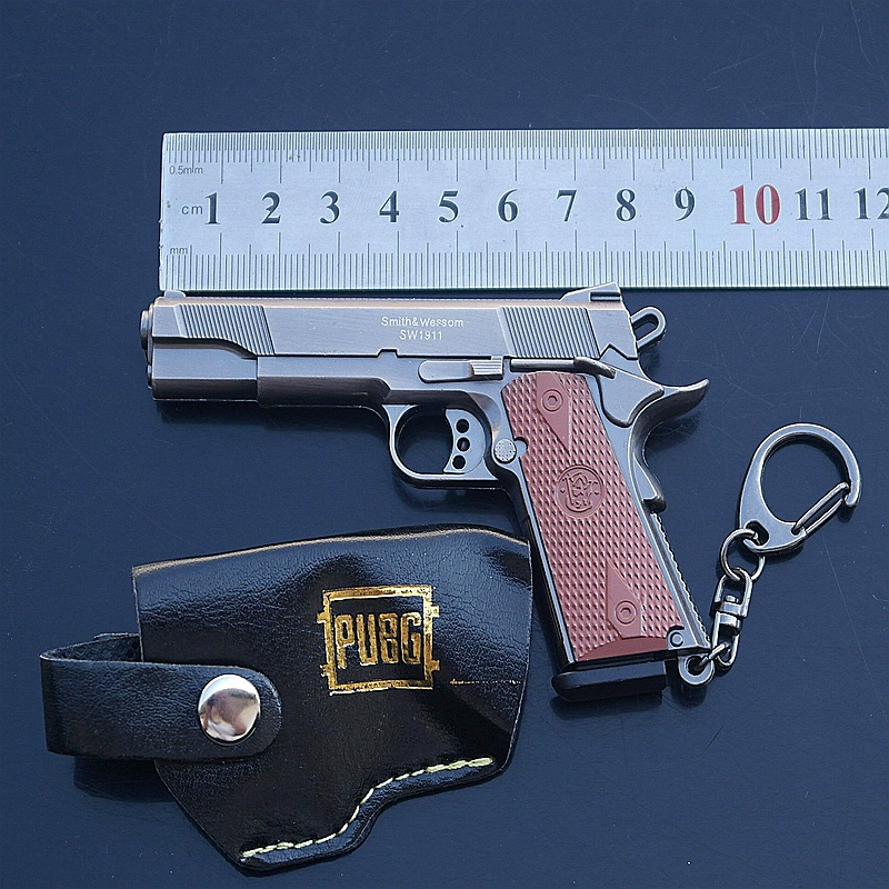 Оружие, пистолет, металлический чемоданчик, брелок, P1911