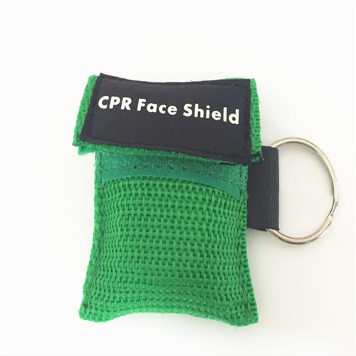 CPR first aid mask, disposable respiratory PVC mask, processing, one-way valve design