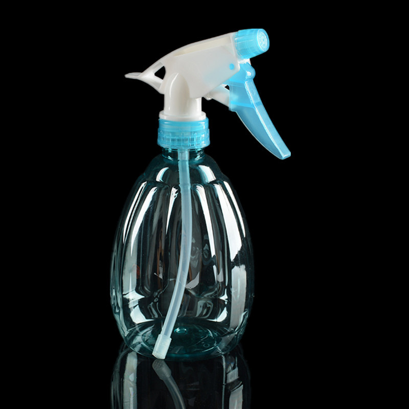 P-1 500ml气压式透明塑料小型喷水壶 家用喷雾瓶 浇水壶园艺工具