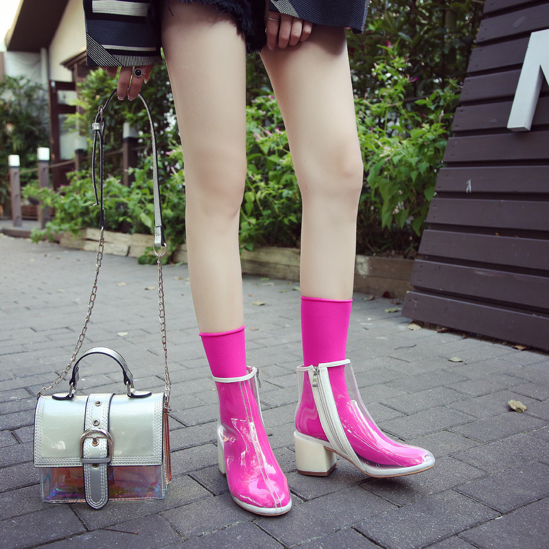 Bottes femme en PU artificiel - Ref 3354265 Image 33