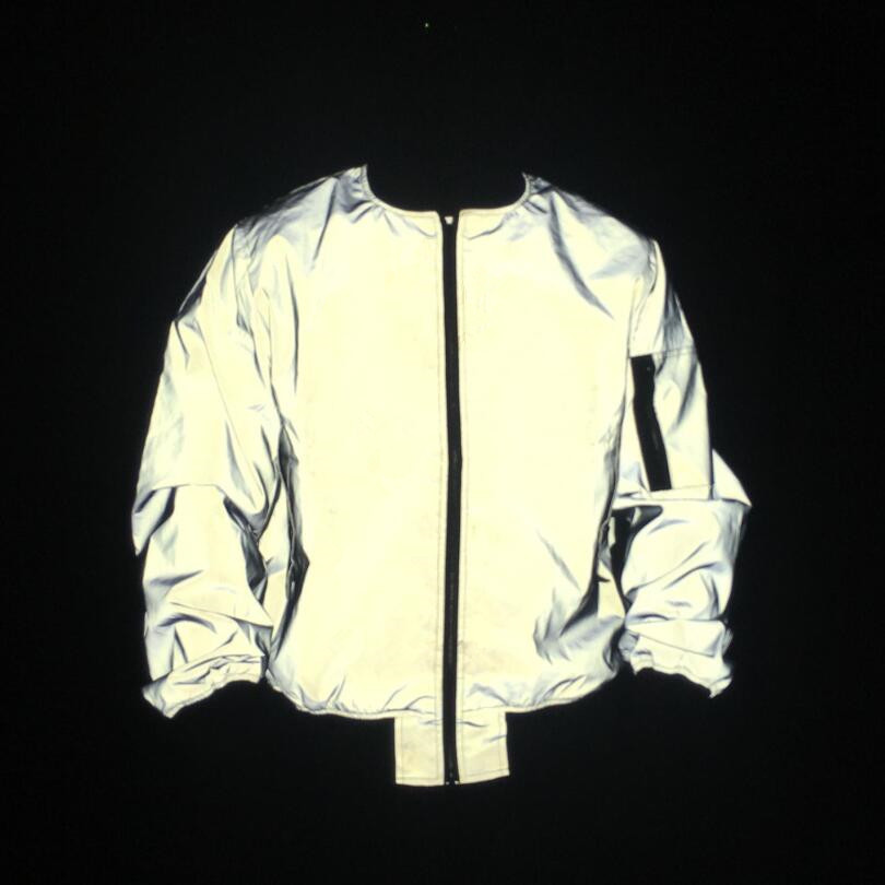 jongen Herfst Winter Unisex Full Flight Europees Amerikaans High Street Outdoor Sport Reflecterend Windjack Honkbal_voghion.com