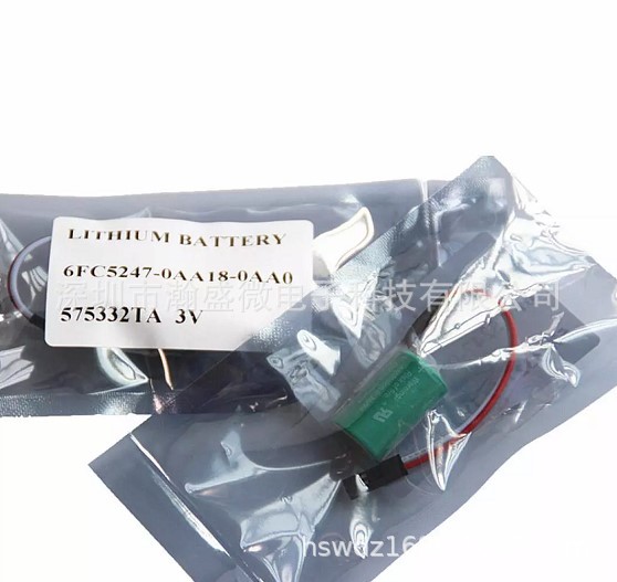 6FC5247-0AA18-0AA0 575332TA 3V 西门子 840D用锂电池 全新