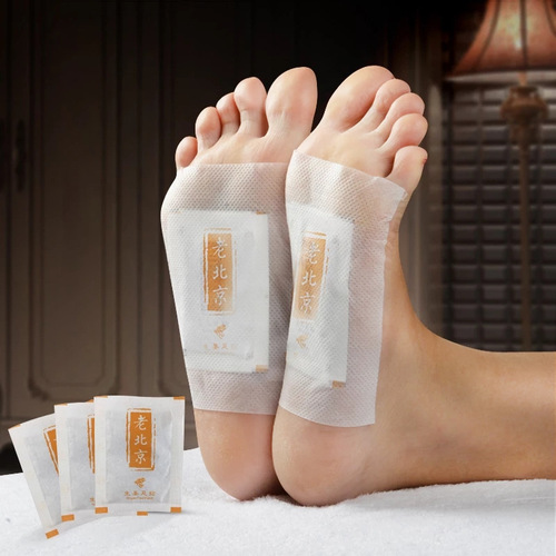 Old Beijing mugwort foot patch 50 patches, Jin Taikang sleep foot patch, bamboo vinegar, mugwort leaf and ginger foot patch to remove moisture wholesale