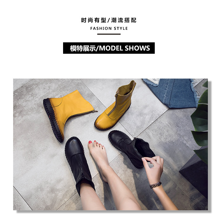 Bottes femme en En cuir - Ref 3354787 Image 20