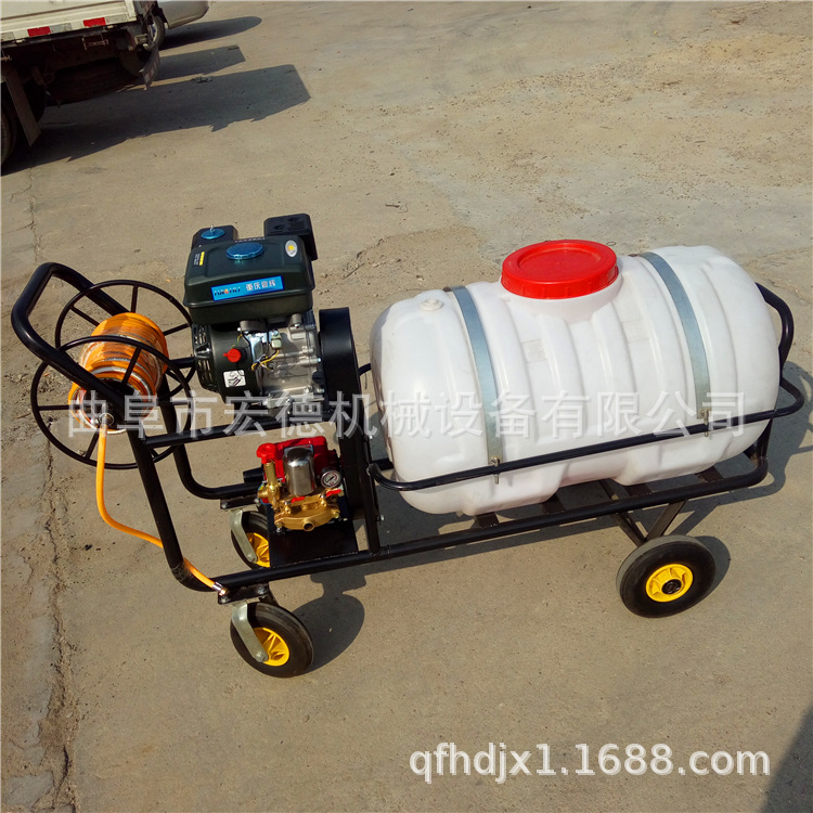 拉管式杀虫喷药机 养殖场手推式消毒机 电动蔬菜打药机