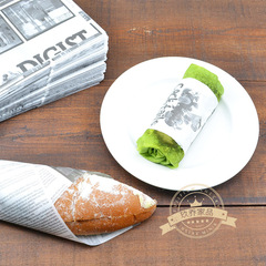 硅膠油紙 烘焙油紙麵包紙 配薯條漢堡包三明治熱狗托盤墊紙